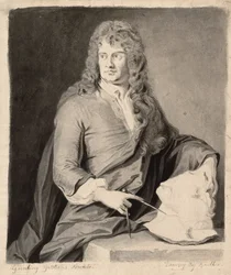 Portrait of Grinling Gibbons